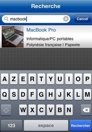 PetitesAnnonces : L’application iPhone pour les annonces gratuites