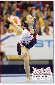 Doriane, 5ème de la Finale Sol aux Championnats d’Europe 2010 !