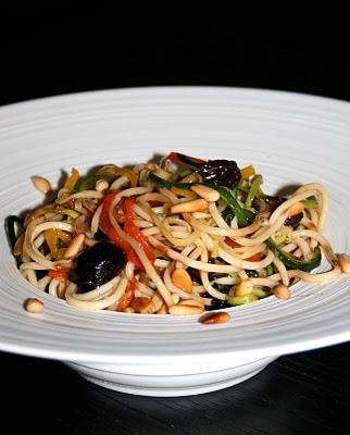 MES SPAGHETTI MULTICOLORE AU COULEUR DE L'ITALIE