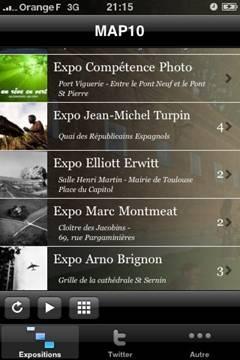 Le Festival de la Photographie de Toulouse sur votre iPhone