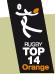 Rugby TOP 14 Orange Logo