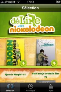 DéLIRE avec Nickelodeon – BD