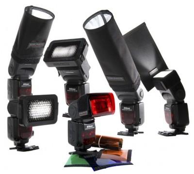 Flash : moduler la lumière avec des accessoires