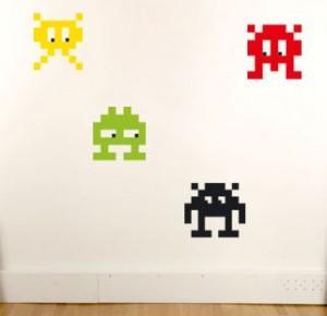 stickers Stickers déco geek
