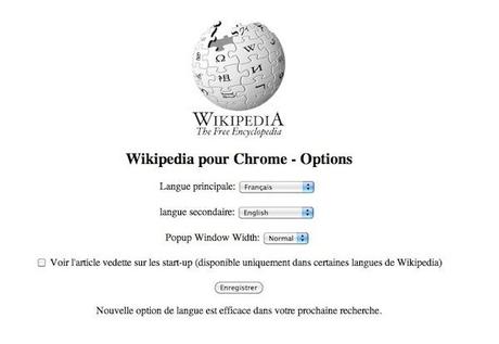 wikipedia compagnon Wikipedia Companion intègre Wikipédia à Google Chrome