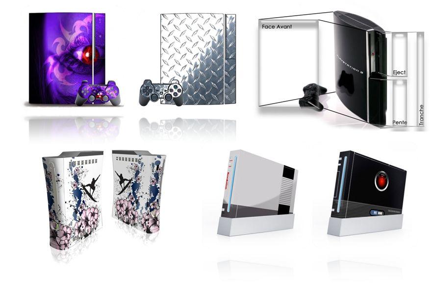 [déco] Les SKINS pour vos consoles.