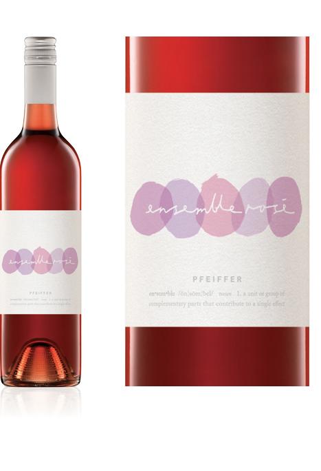La gamme Ensemble Rosé des vins australiens Pfeiffer by Franck Aloi…