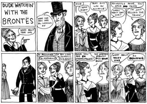 Encore une parodie des Brontë, par la très talentueuse Kate...
