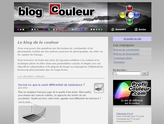 Le blog de la couleur