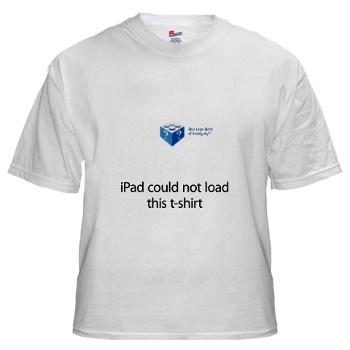 Geek : t-shirt « iPad could not load this t-shirt »