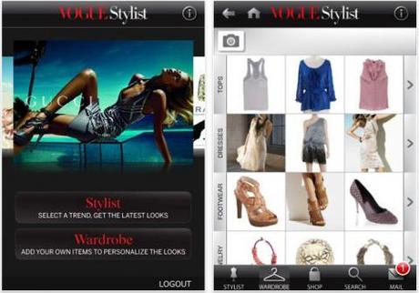 Acceder à appStore et Telecharger l'application Vogue Stylist