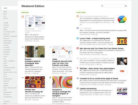 2 outils qui agrègent vos flux RSS et twitter sous forme d'un magazine