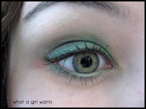 Greeny eyes avec Urban Decay