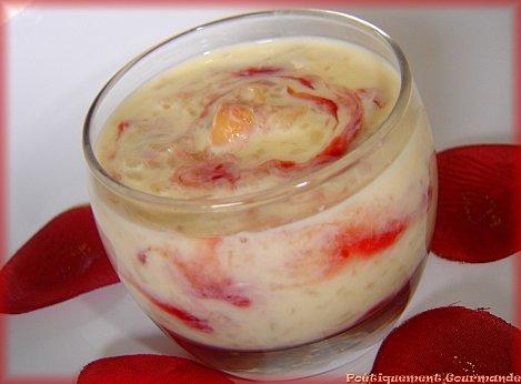 riz au lait rose litchis 1