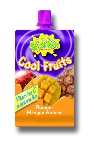 Kalibio développe une nouvelle gourde de fruits bio pour les enfants