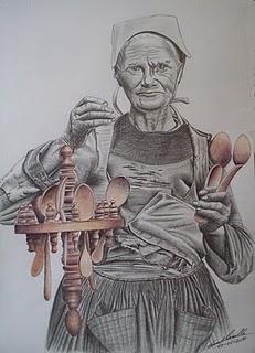 Pas à pas de la marchande de cuillères en bois ...