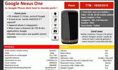 n1sfr Le Nexus One arrive chez SFR le 18 mai 2010