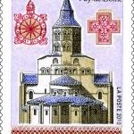 Un timbre dédié à la basilique d’Orcival