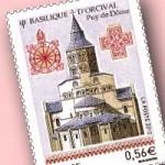 Un timbre dédié à la basilique d’Orcival