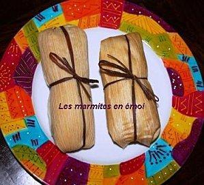 Les marmites en émoi - Tamales aux poires et chocolat (7)