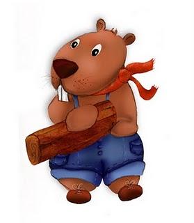 illustration monsieur castor