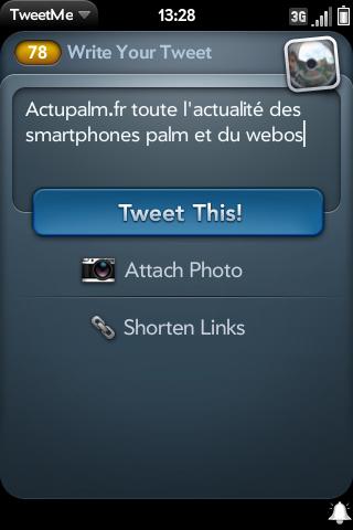 4 clients twitter pour votre Palm – WebOS