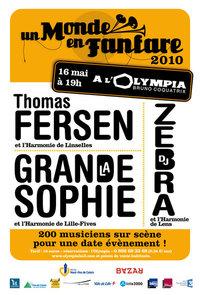 Concert: Un monde en Fanfare avec Dj Zebra | La Grande Sophie | Thomas Fersen