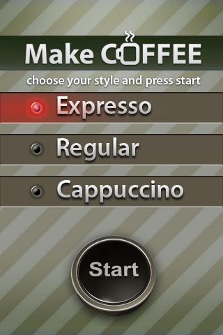 [News : Apps] Make Coffee, votre Iphone fait aussi le café !