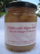 Poire au vinaigre à l’ancienne (aigre douce)