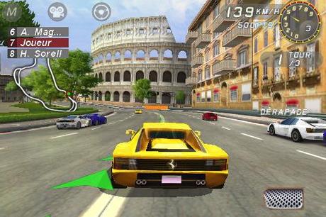 Jeu gratuit du jour offert par Gameloft #1 : Ferrari GT : Evolution
