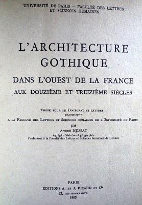 ..ARCHITECTURE GOTHIQUE DE LA COLLÉGIALEparANDRÉ MUSSAT.