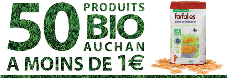 50 produits Bio à moins d’1 euro