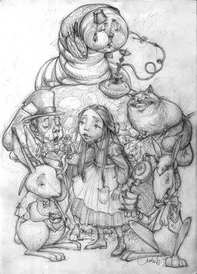 Voici la version d’Alice au Pays des Merveilles par une...