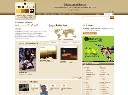 TrekEarth le monde en photos