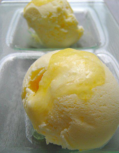 Crème Glacée au Miel de Romarin à l'Huile d'Olive