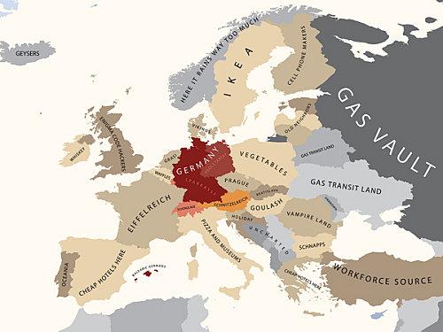 Mapping stereotypes Germany