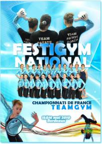 l’AGM aux Championnats de France Team Gym à Bordeaux !