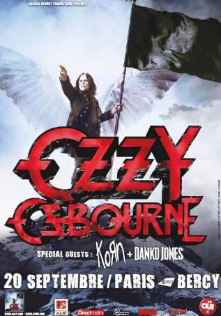 Ozzy Osbourne et Korn à Bercy