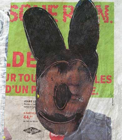 Gérald Rast, Dessin, Sans titre Acryliques et crayons sur papier