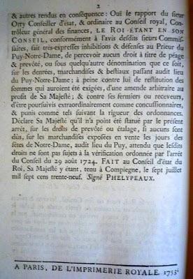 ..Quand le Prieur ponotfait son petit commerce.Que fait l...