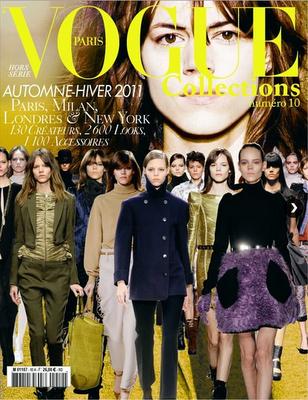 Le Hors Série Vogue Collection Automne Hiver 2010 - 2011 est en kiosque & nous permet de découvrir en avant première les tendances de l'hiver prochain !