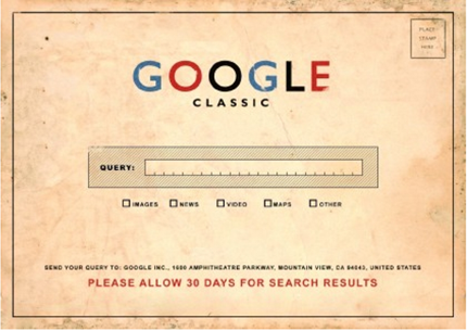 google classic Comment retrouver lancienne page de Google ?