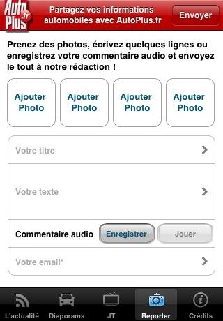 [News : Apps] Auto Plus, le journal dispo sur Iphone !