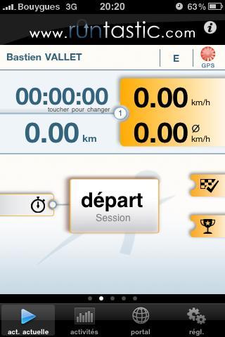 runtastic PRO - Sans publicité Test de l’application ‘runtastic PRO’ pour iPhone