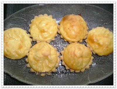 Tartelettes au fromage frais (blanc)