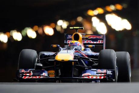 Webber fait la pole a Monaco