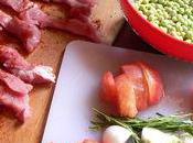 Sauté veau piment d'Espelettte légumes printaniers