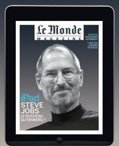 Le Monde : « L’iPad, planche de salut pour Gutenberg »
