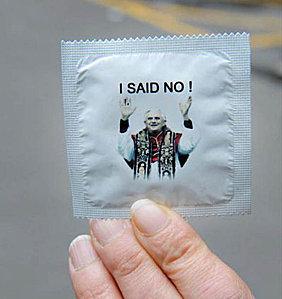 popebenedicto condom
