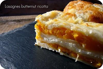 Lasagnes butternut ricotta pour se remonter le moral